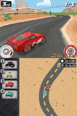 Image n° 3 - screenshots : Cars - La Coppa Internazionale di Carl Attreggi